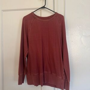 Faded Red Goodfellow Sweatshirt (Large)